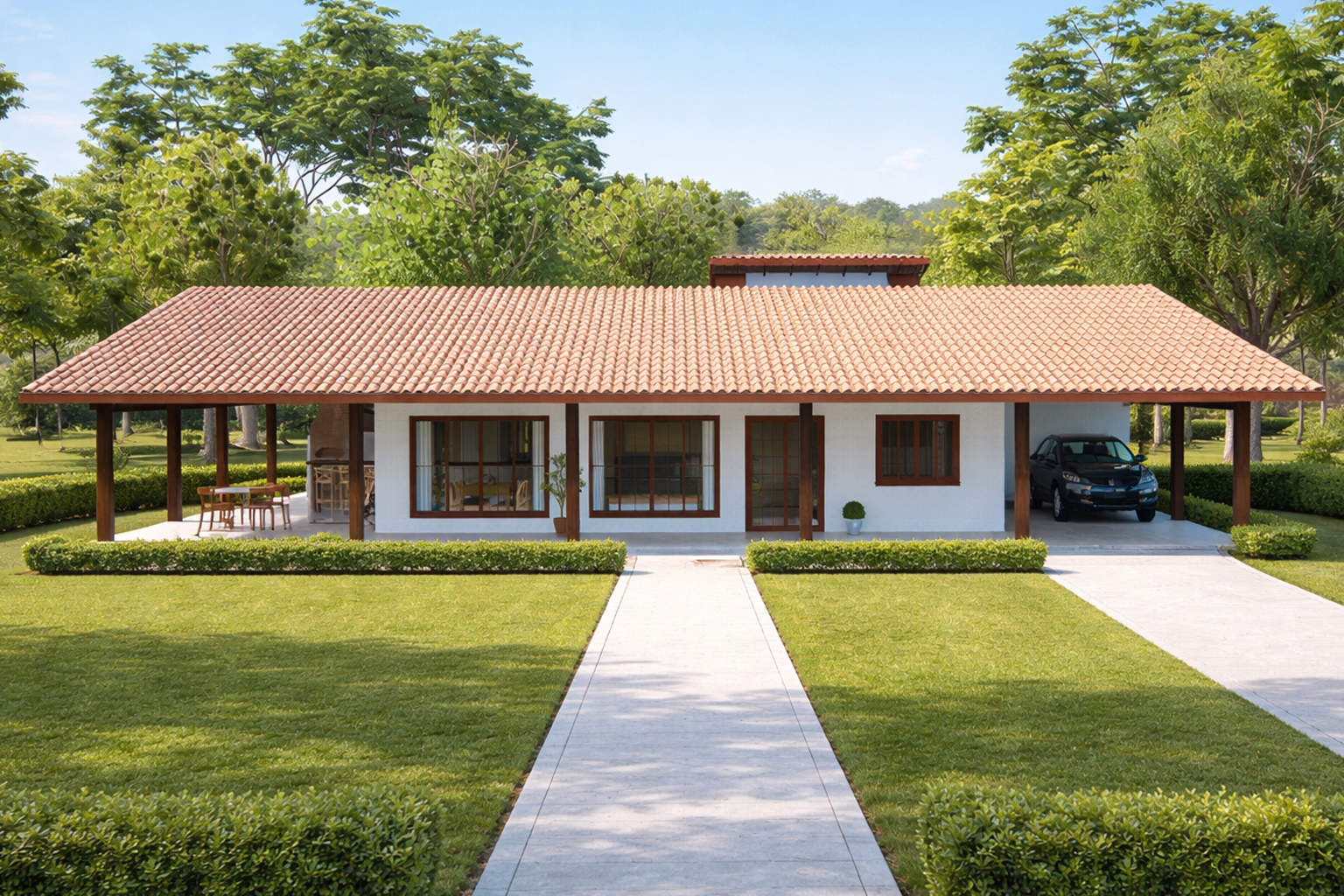 P3i – Casa de Campo con 3 Dormitorios y Porche (Invertido)