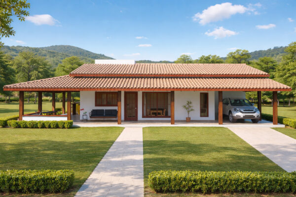 casa de campo sencilla