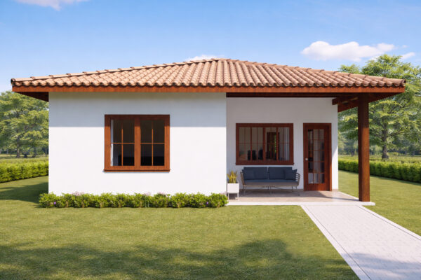 casa de campo pequeña