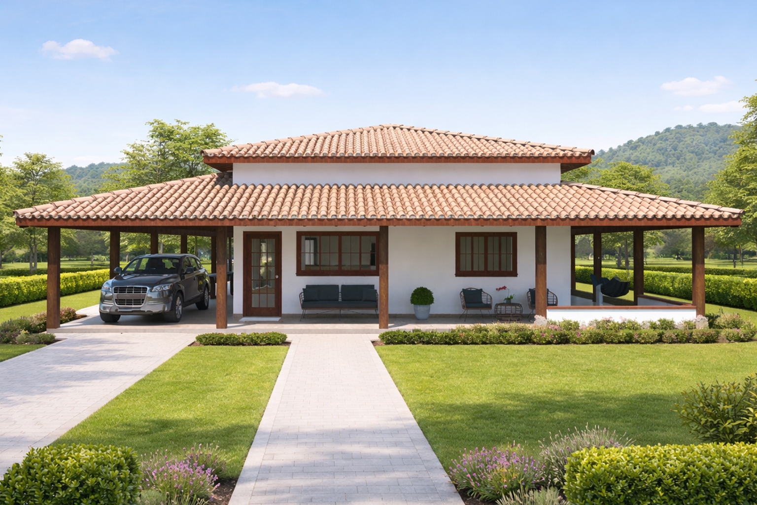 P16i – Modelo de Casa de Campo (Invertido)