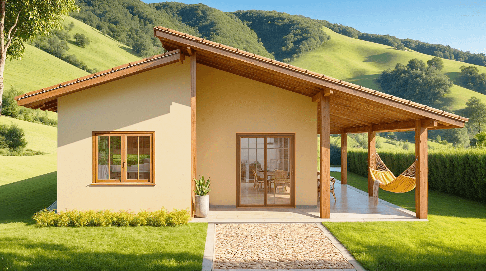 casa campestre sencilla