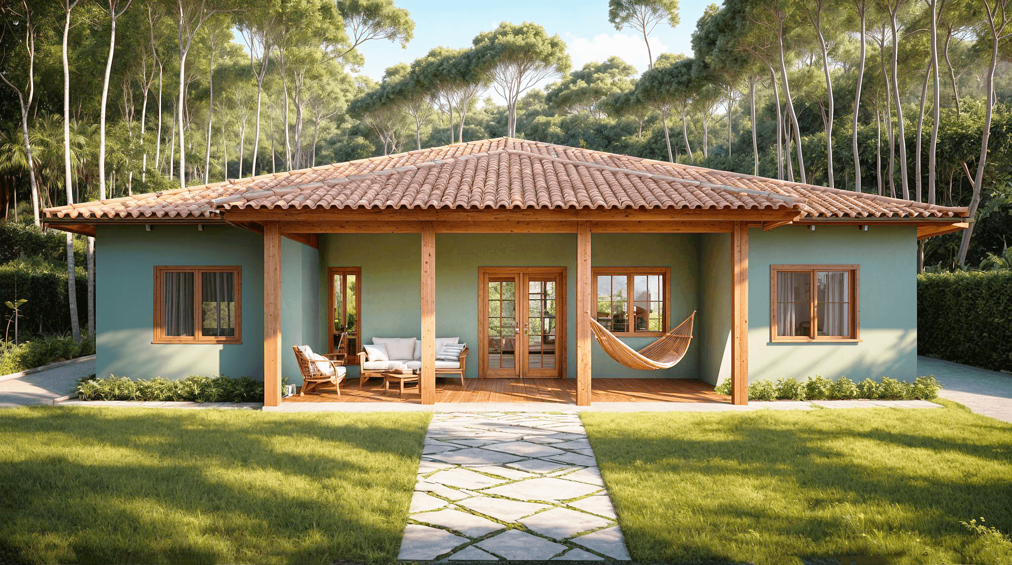 diseño de casa rustica