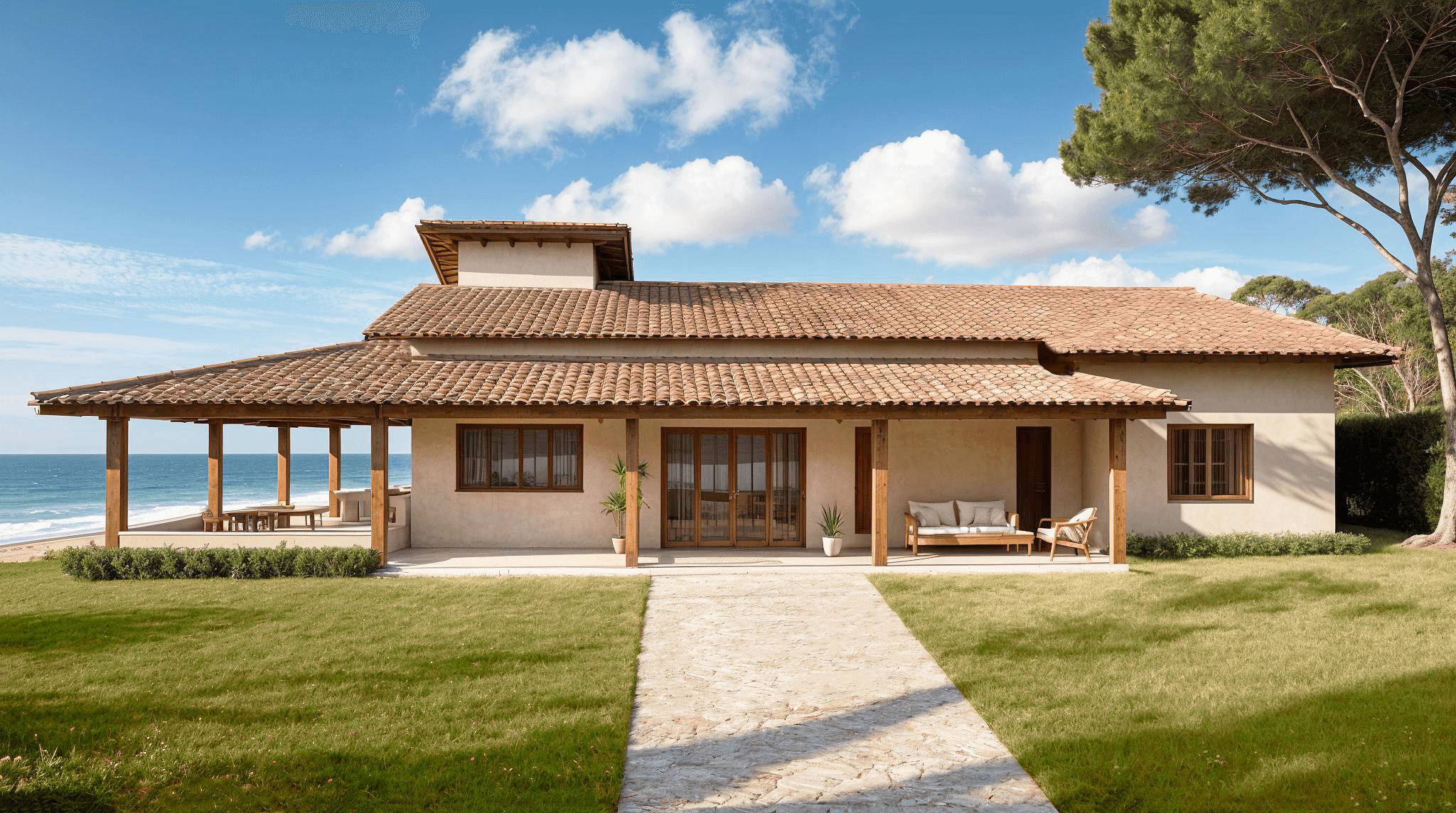 modelo de casa de playa