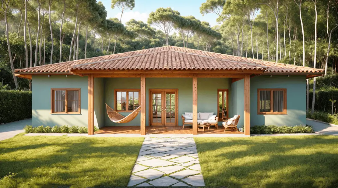casa de campo rustica