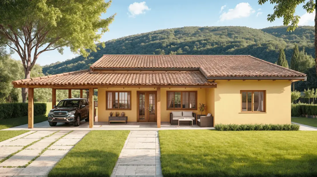 diseño de casa de campo
