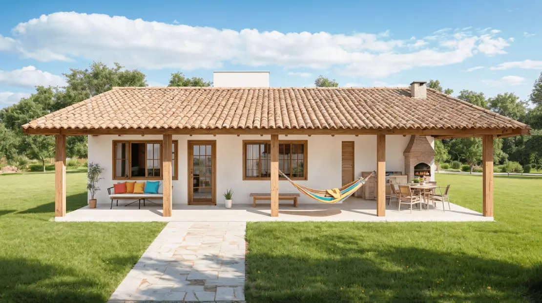 casa de campo sencilla