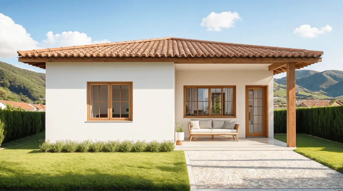 casa de campo sencilla