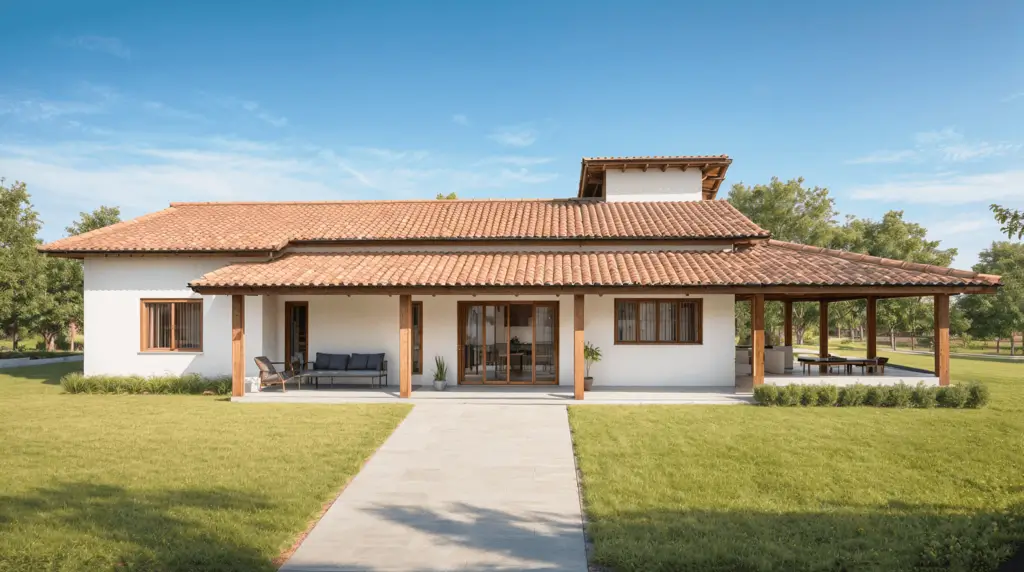 modelo de casa de campo