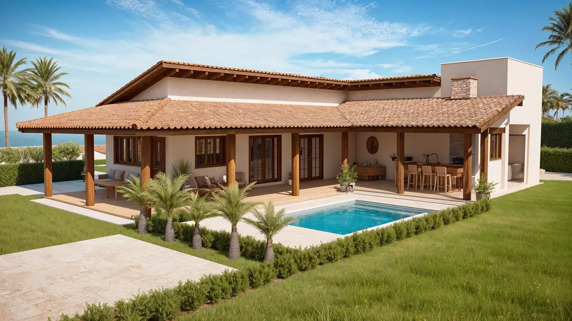 casa de playa en L