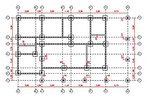 Plano de Cimentación