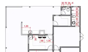 Plano de Puntos Hidráulicos